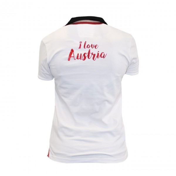 Österreich Casual Flag Poloshirt , Damen
